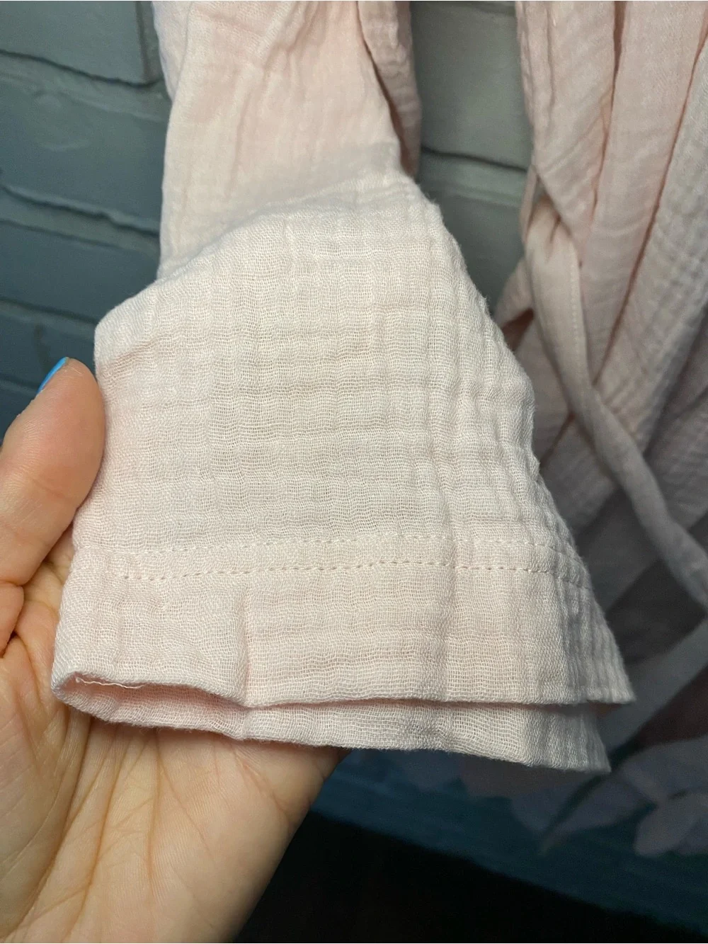 ESMARA Soft Pink Cotton Belted Robe/Kimono! 🐚